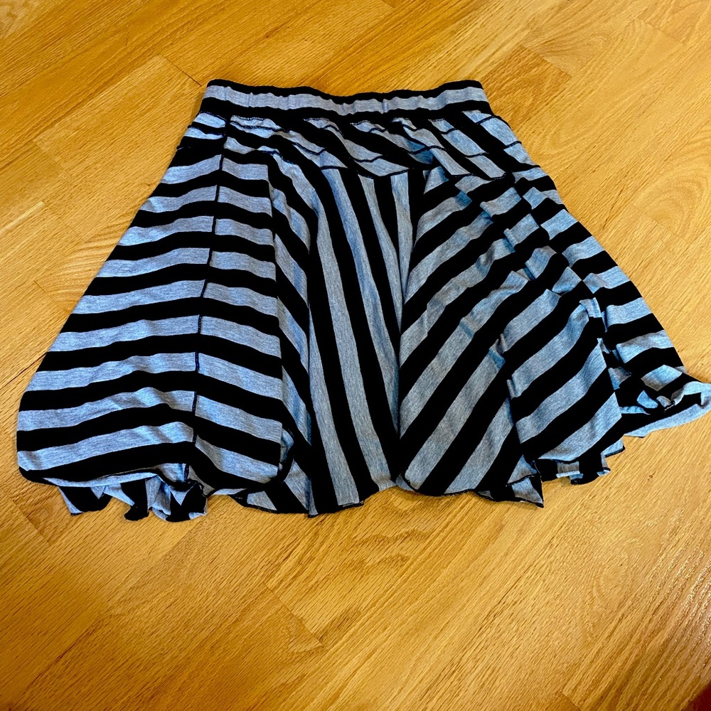 Stripy skirt